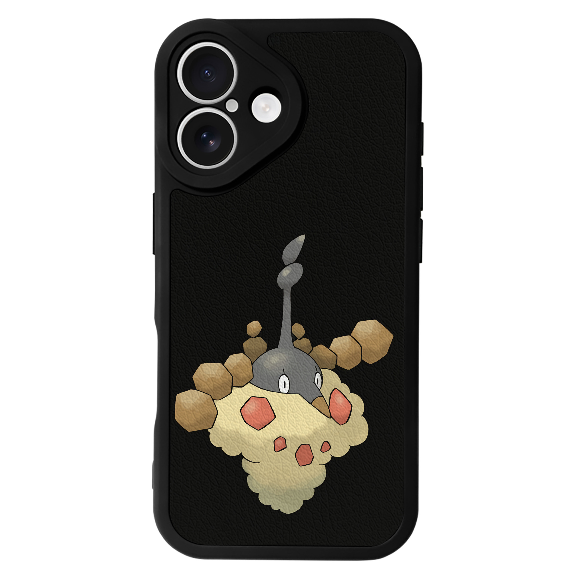 （画像用） ポケットモンスター Pokémon 【iPhone 16シリーズ対応】シリコンスマホケース（レザー調） 材質：シリコン